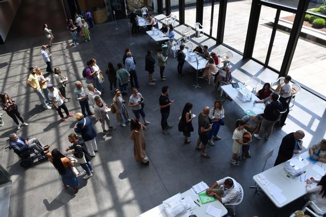 Jornada electoral en A Coruña