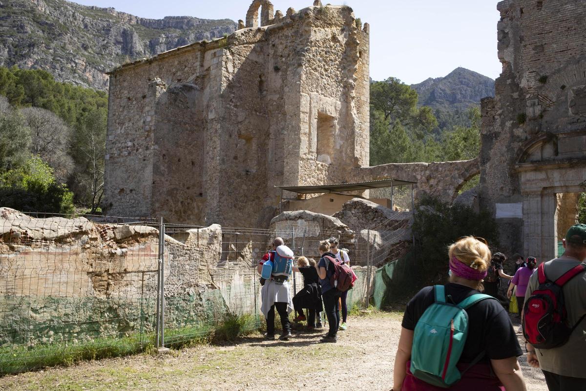 Ruinas del monasterio de la Murta en una imagen de archivo.