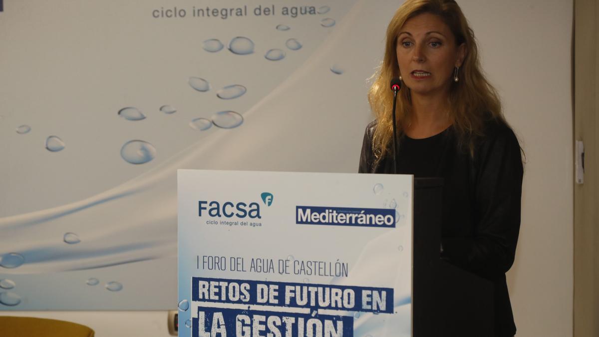 Marco, durante el I Foro del Agua de Castellón organizado por Facsa y Mediterráneo, en imagen de archivo.