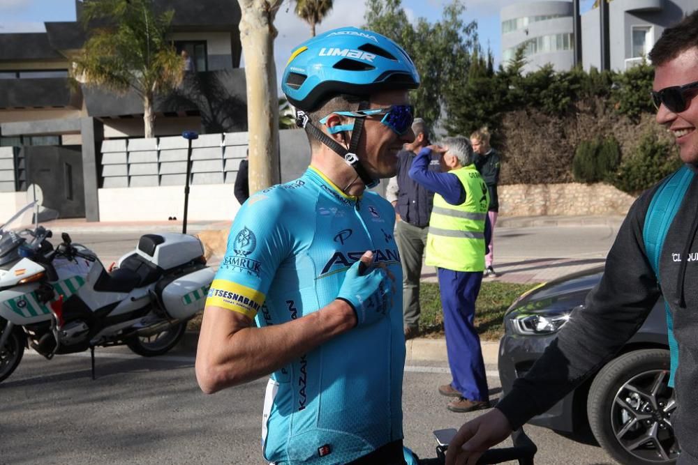 Llegada de la Vuelta a Murcia-Gran Premio Sabadell en San Javier