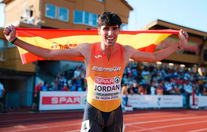 Abel Jordán se cuelga el bronce en los 100 metros