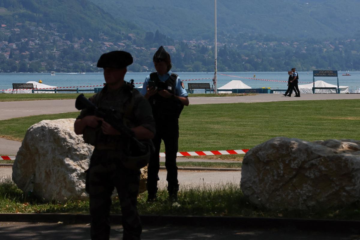 Ataque con cuchillo en un parque infantil en Annecy (Francia)