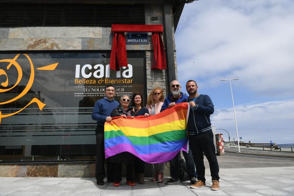 Con esta inauguración comienza el programa de actos que se desarrollarán durante todo el mes para celebrar el Orgullo.