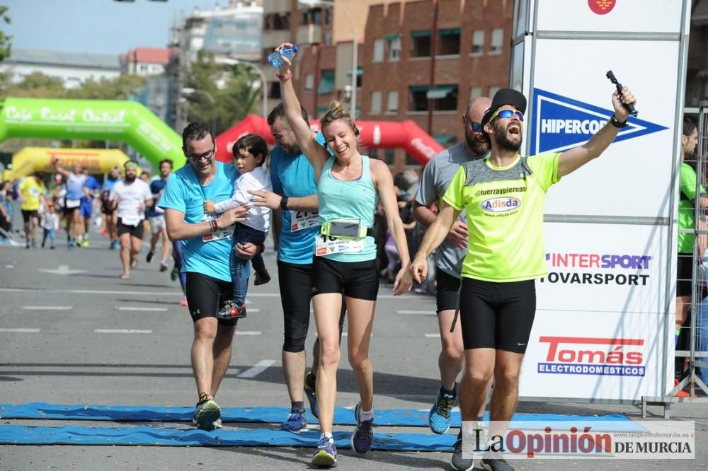 Media Maratón de Murcia: llegada (2ª parte)