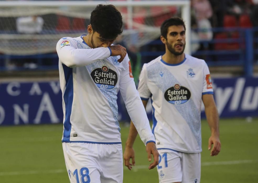 El Dépor cae 2-0 ante el Extremadura