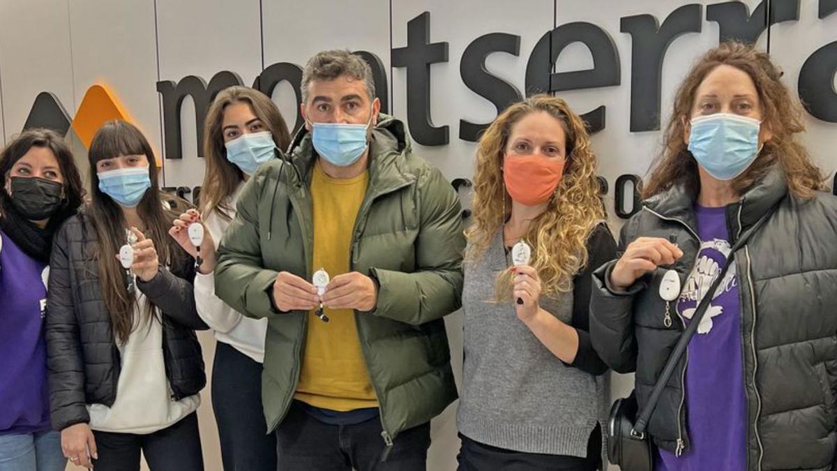 L’escola Montserrat de Sant Vicenç de Castellet regalarà alarmes antiagressió a les dones i noies del centre | ESCOLA MONTSERRAT