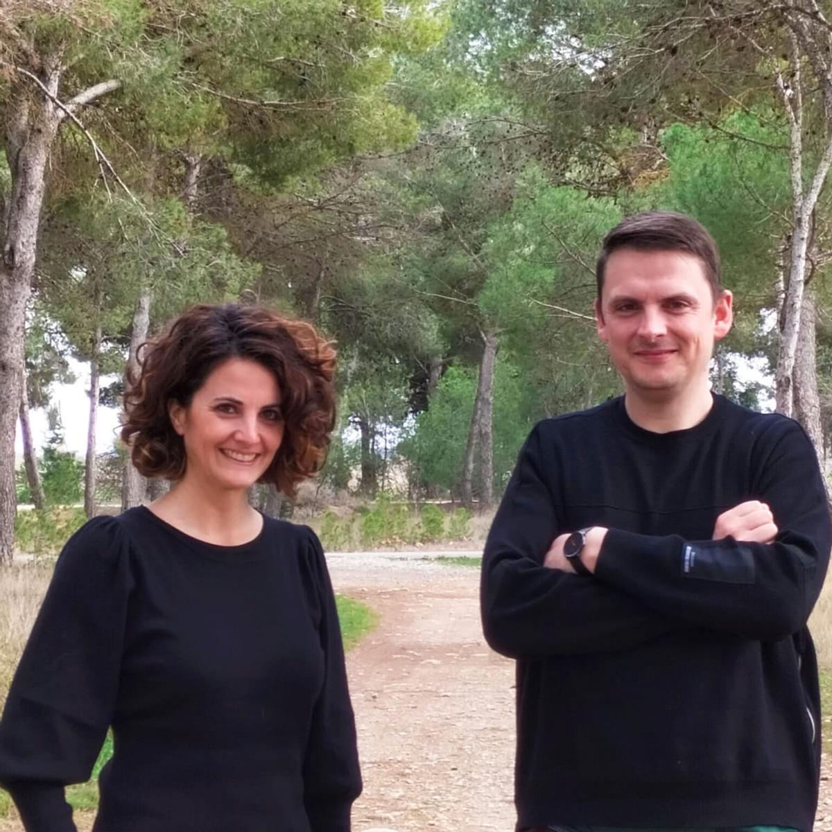 Marta Armingol y Laureano Debat.