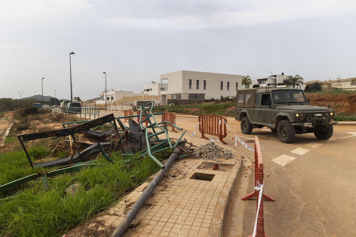 Zona y casas próximas al barranco