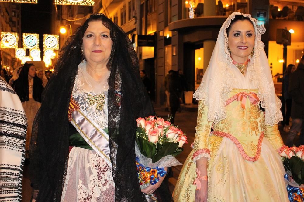 Ofrenda 2018: Así desfiló la fallera mayor infantil Daniela Gómez