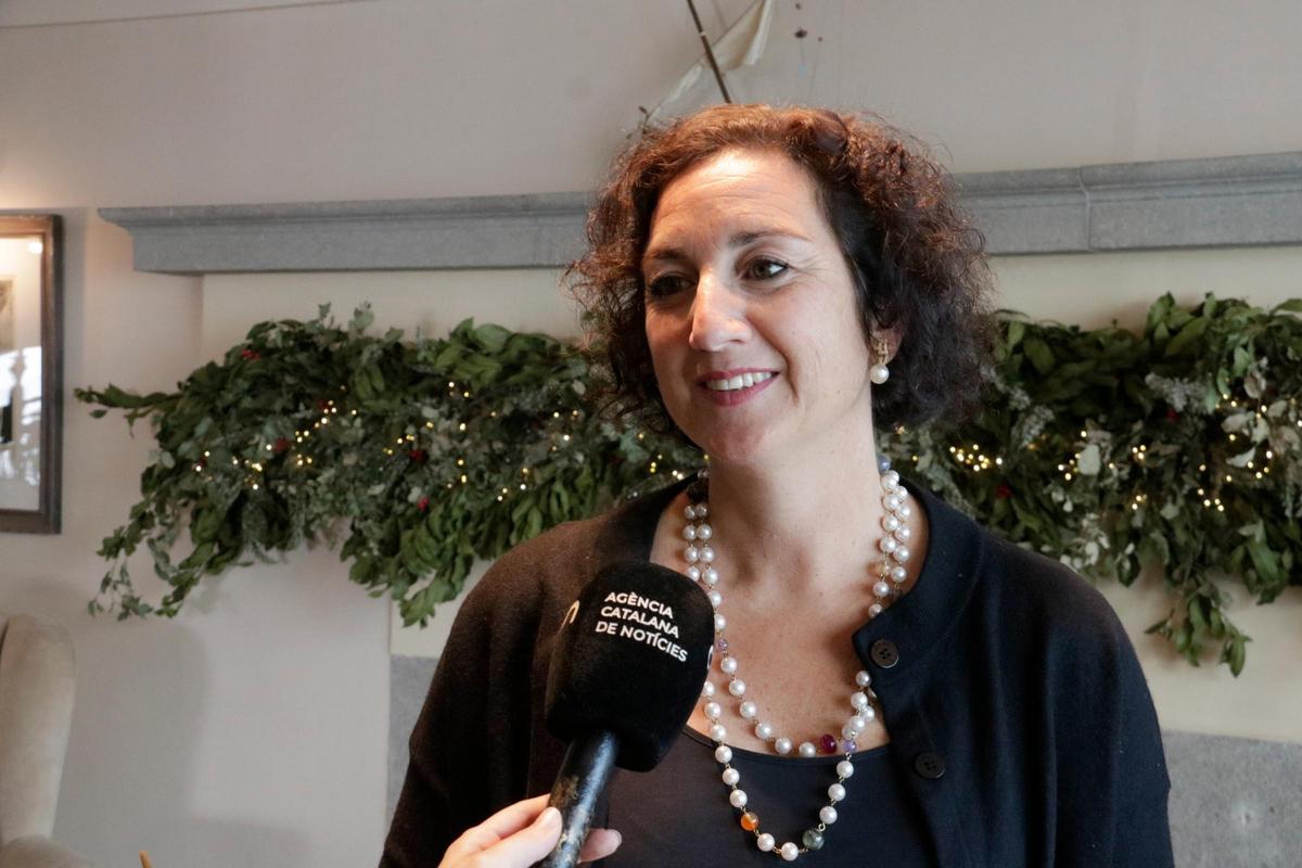 La consellera d'Economia i Finances, Alícia Romero