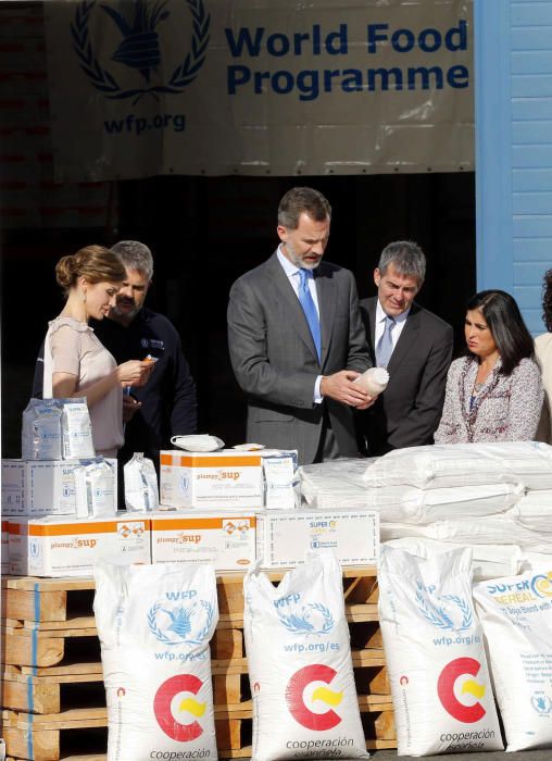 LOS REYES VISITAN PROGRAMA MUNDIAL DE ALIMENTOS ...