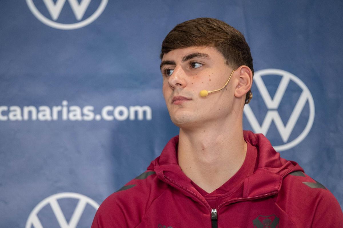 Antal Yaakobishvili, jugador del CD Tenerife.