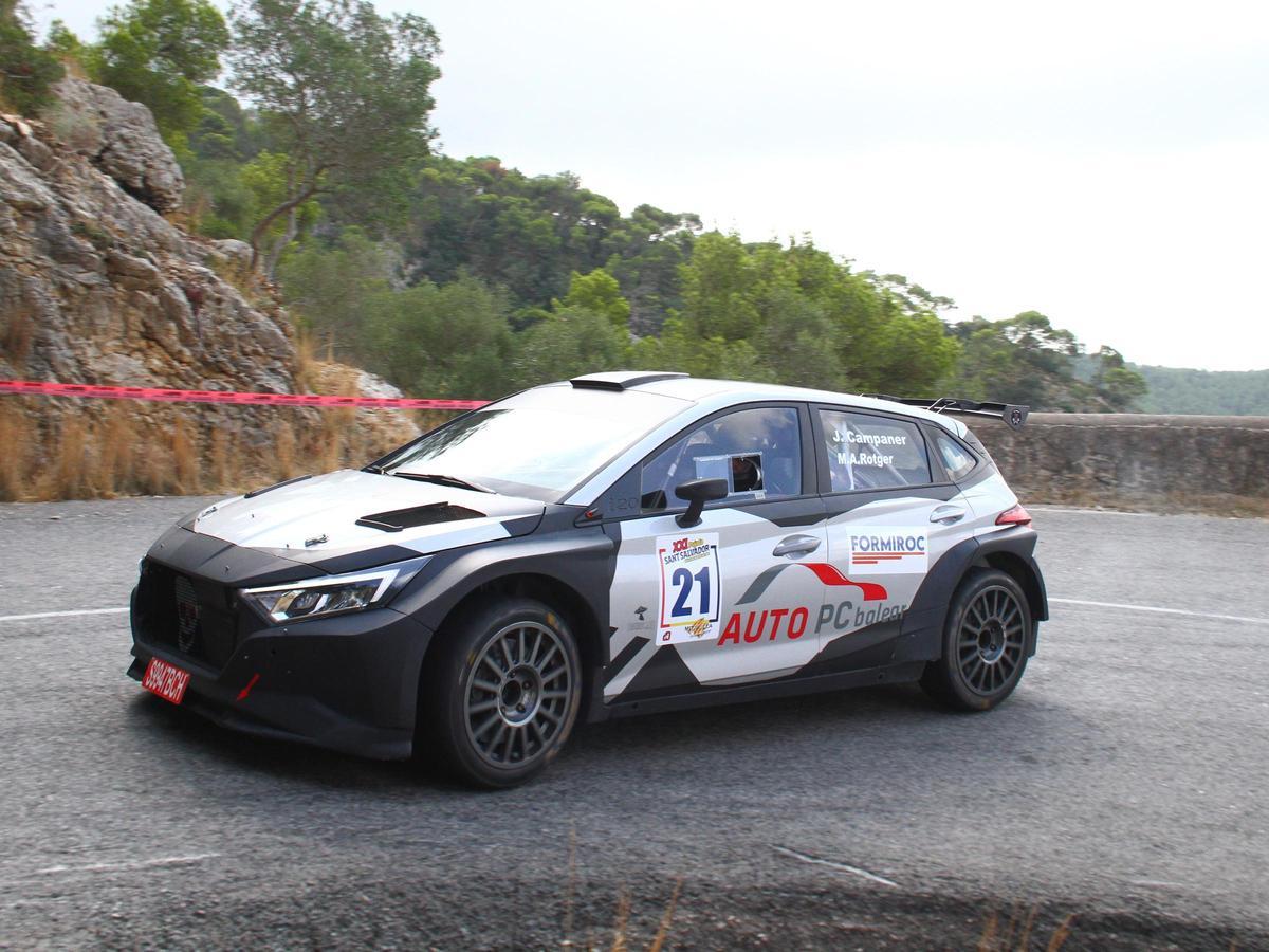 Campaner, durante la prueba.