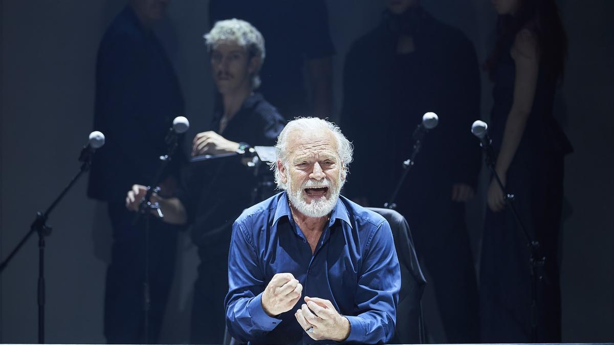 Lluís Homar, en 'Memorias de Adriano'