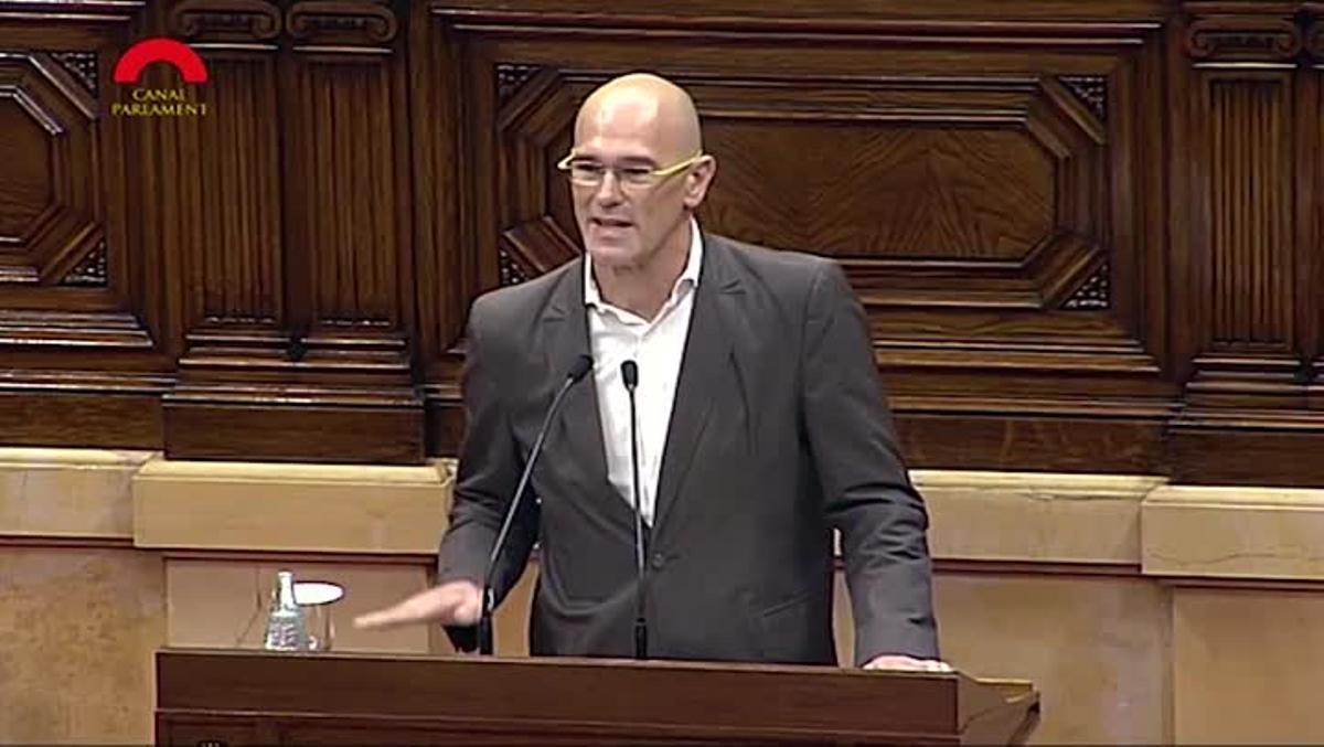 Romeva rebutja demanar un referèndum a l’Estat, el 9-N del 2015.