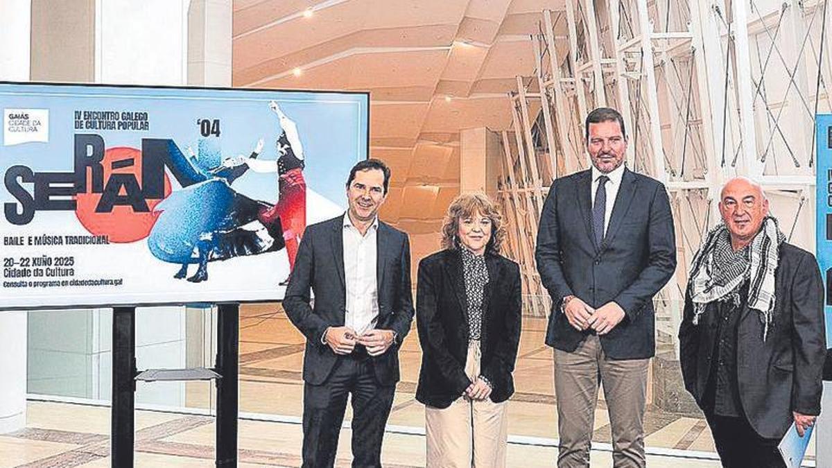 Jacobo Sutil, Verónica Santos, López Campos y Henrique Peón.