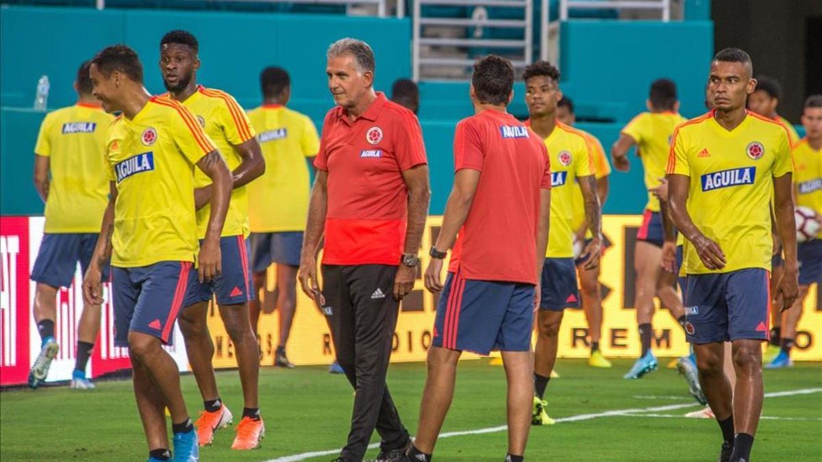 Queiroz tiene muchas expectativas con la selección de Colombia