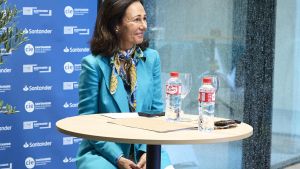 La presidenta de Banco Santander, Ana Botín.