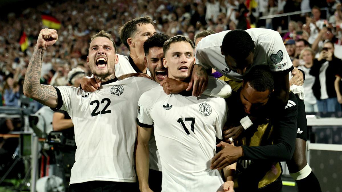 Florian Wirtz anotó frente a Irlanda del Norte