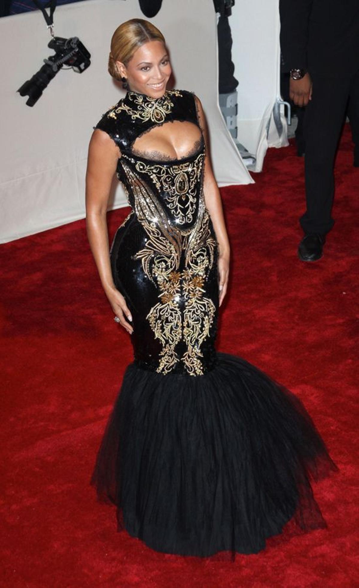 Beyoncé en la gala del MET de 2011