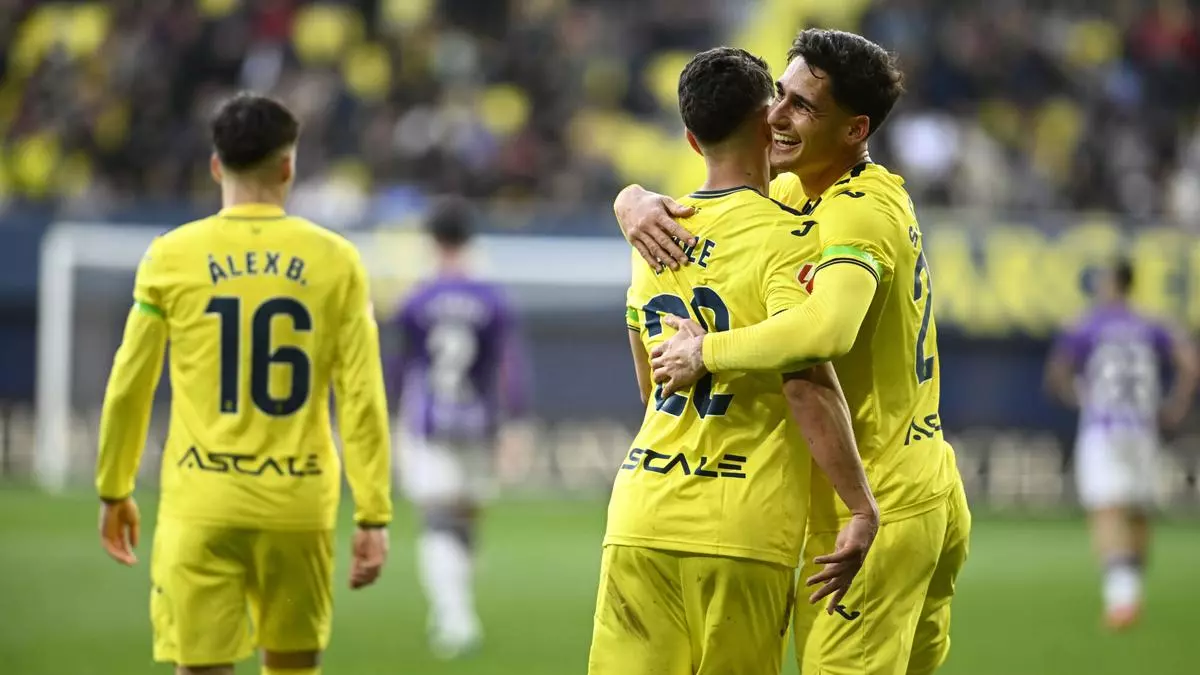 El Villarreal celebra su permanencia