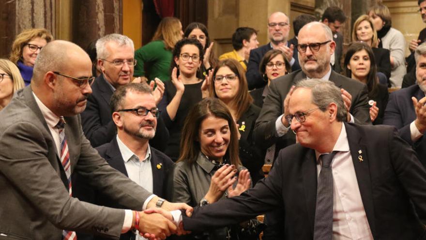 Els serveis jurídics del Parlament defensen que la JEC no pot treure l&#039;acta de diputat a Torra