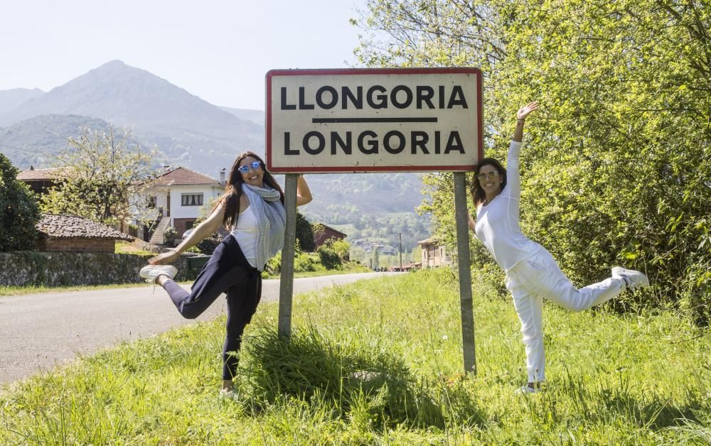 Eva Longoria visita su edén asturiano