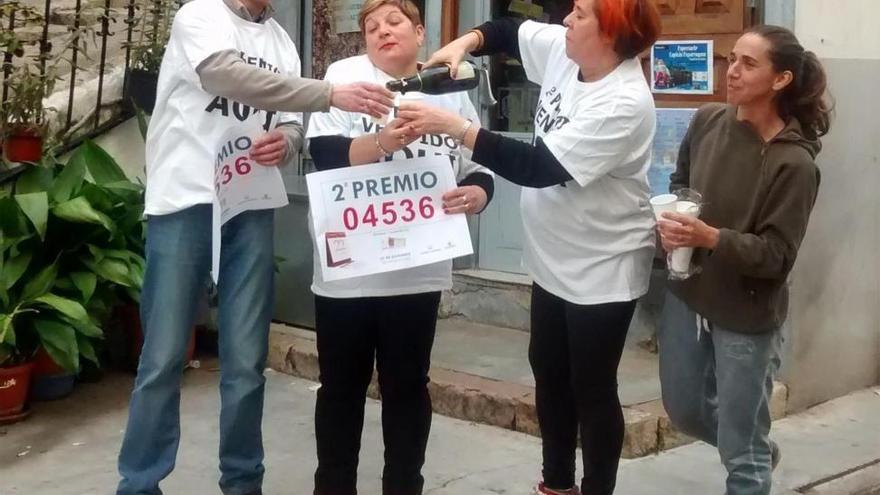 El segundo premio, 0.4536 a Montanejos y Llucena