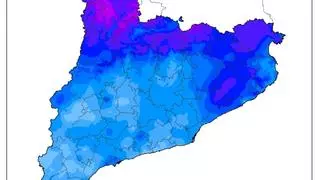 La pluja deixa més de 50 mm en tres dies a la Cerdanya, el Berguedà i el Solsonès