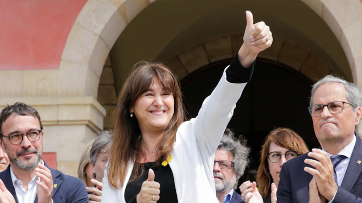 Laura Borràs qualifica d’«aberració democràtica» la seva condemna i descarta abandonar la política