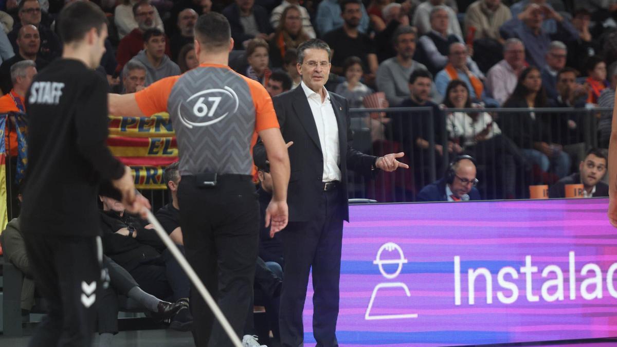 Pedro Martínez, en el partido ante el MoraBanc Andorra.