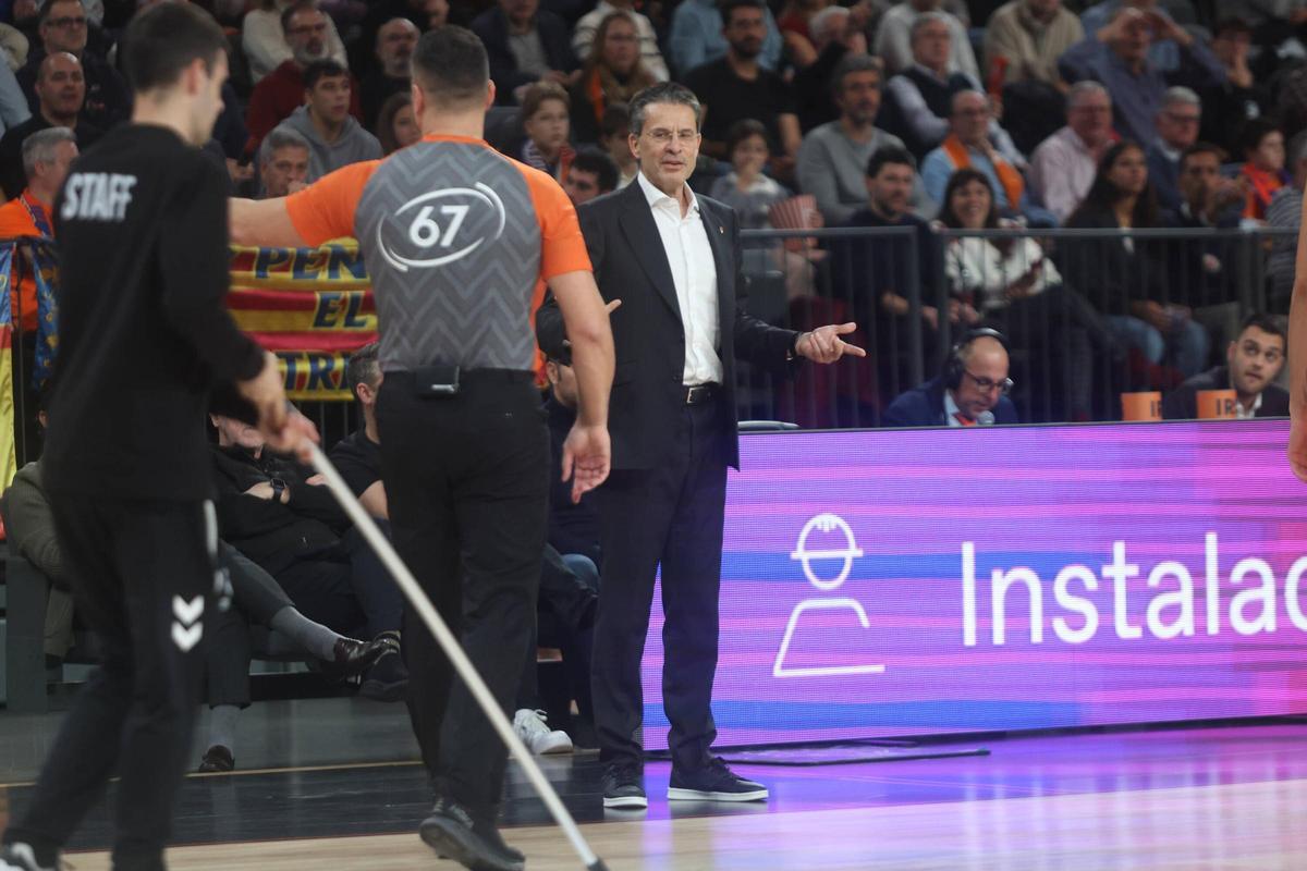 Pedro Martínez, en el partido ante el MoraBanc Andorra.