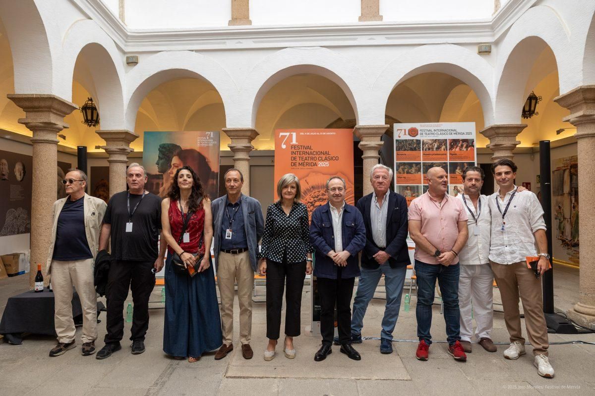 Así ha sido la presentación de la obra &#039;Edipo Rey&#039; en Mérida