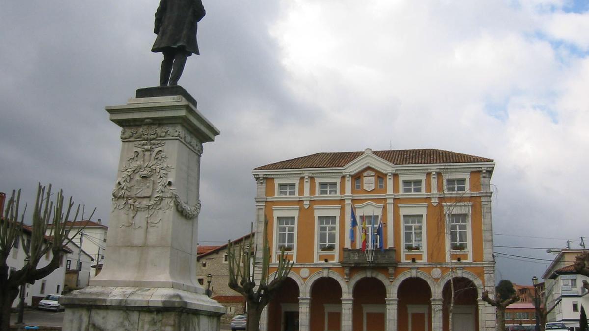 El Ayuntamiento de Ribadedeva, en Colombres.