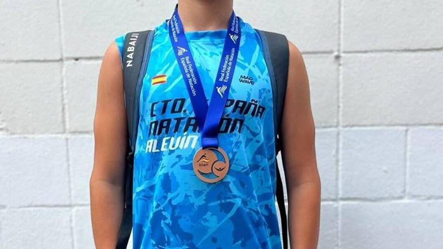 Alessandro Pardo, de la piscina de Agüimes al bronce nacional: "No me lo podía creer"
