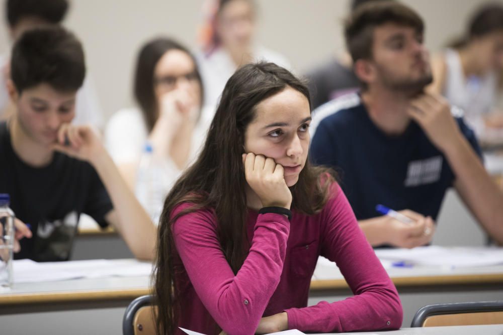 Primer día de selectividad en la UPV