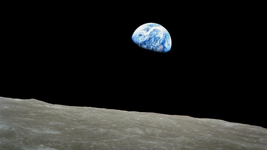La icónica foto de la Tierra tomada por Anders.