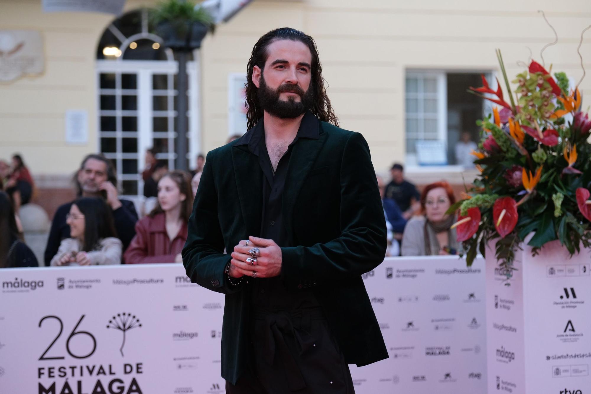 Las imágenes de la alfombra roja de la gala inaugural del 26 Festival de Málaga