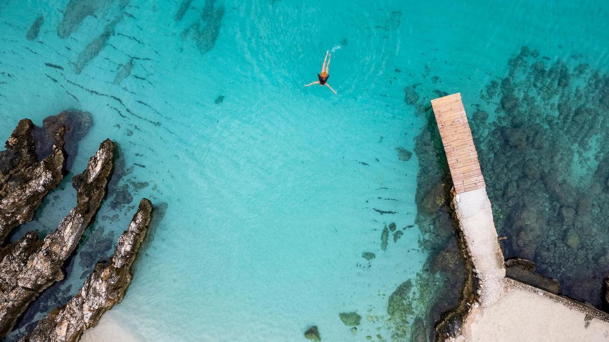 La playa de Ksami es una de las preferidas para el turismo nacional e internacional