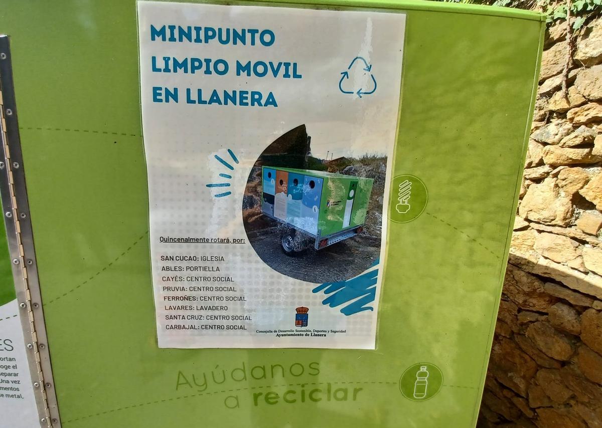 Así son los puntos limpios móviles de Llanera: itinerantes y "recoge todo", desde bombillas hasta radiografías Así son los puntos limpios móviles de Llanera: itinerantes y "recoge todo", desde bombillas hasta radiografías