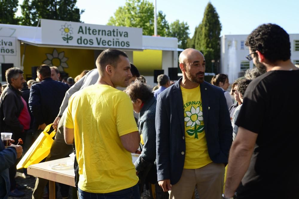 Chorizos para el cierre de campaña de Alternativa