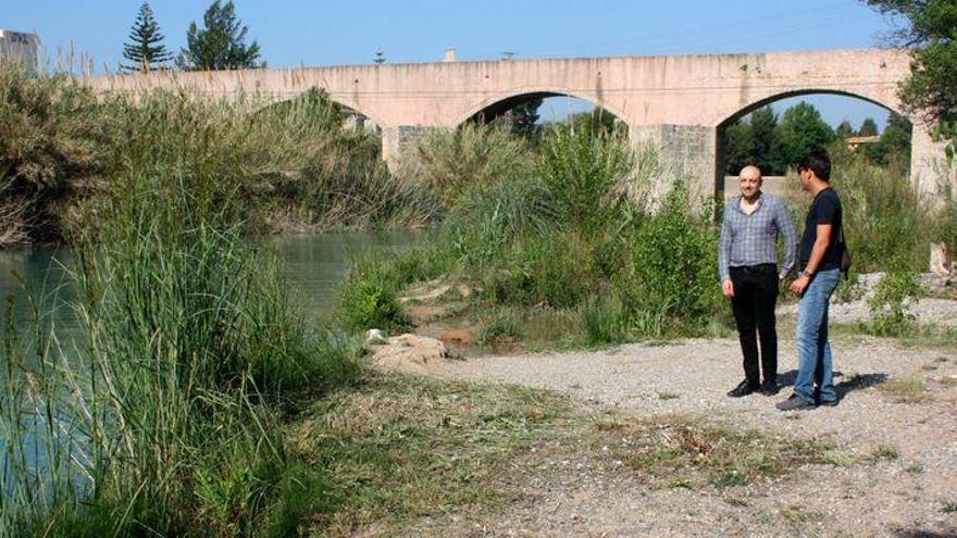 La senda verde de Almassora, circuito de obstáculos en el I Desafiament Millars-Santa Quitèria