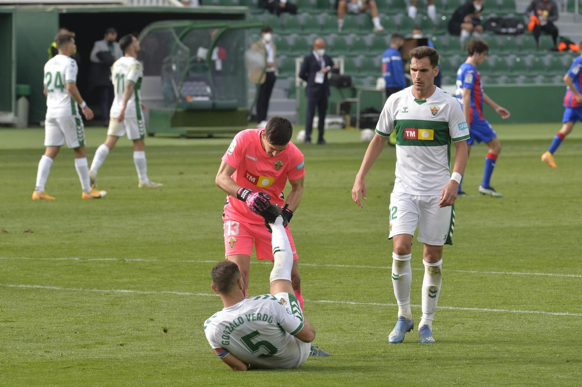 El Elche vence al Eibar 1-0 y se reencuentra con la victoria después de 17 partidos