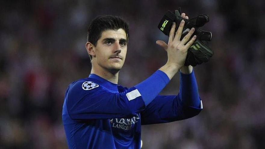 Courtois no podría jugar ante el Chelsea