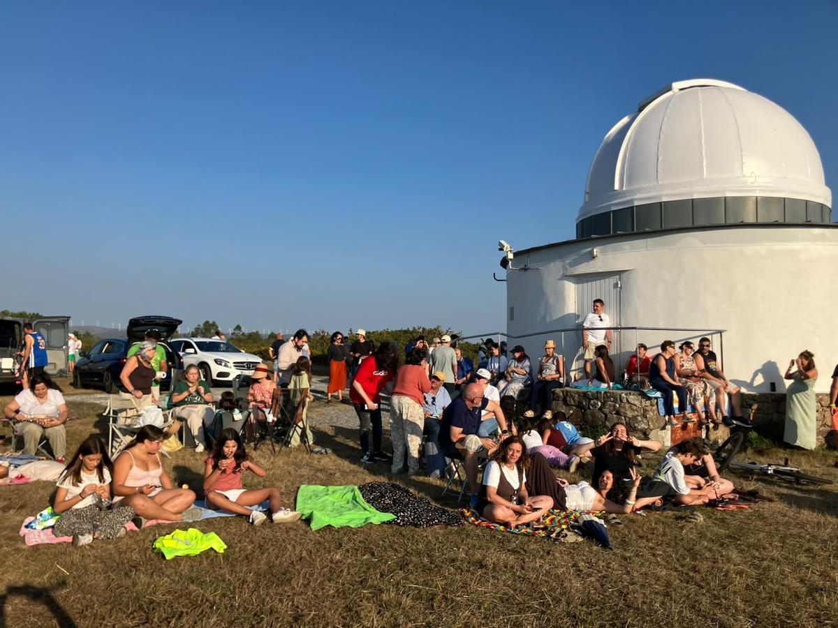 El eclipse desde la comarca del Deza, en imágenes El eclipse desde la comarca del Deza, en imágenes