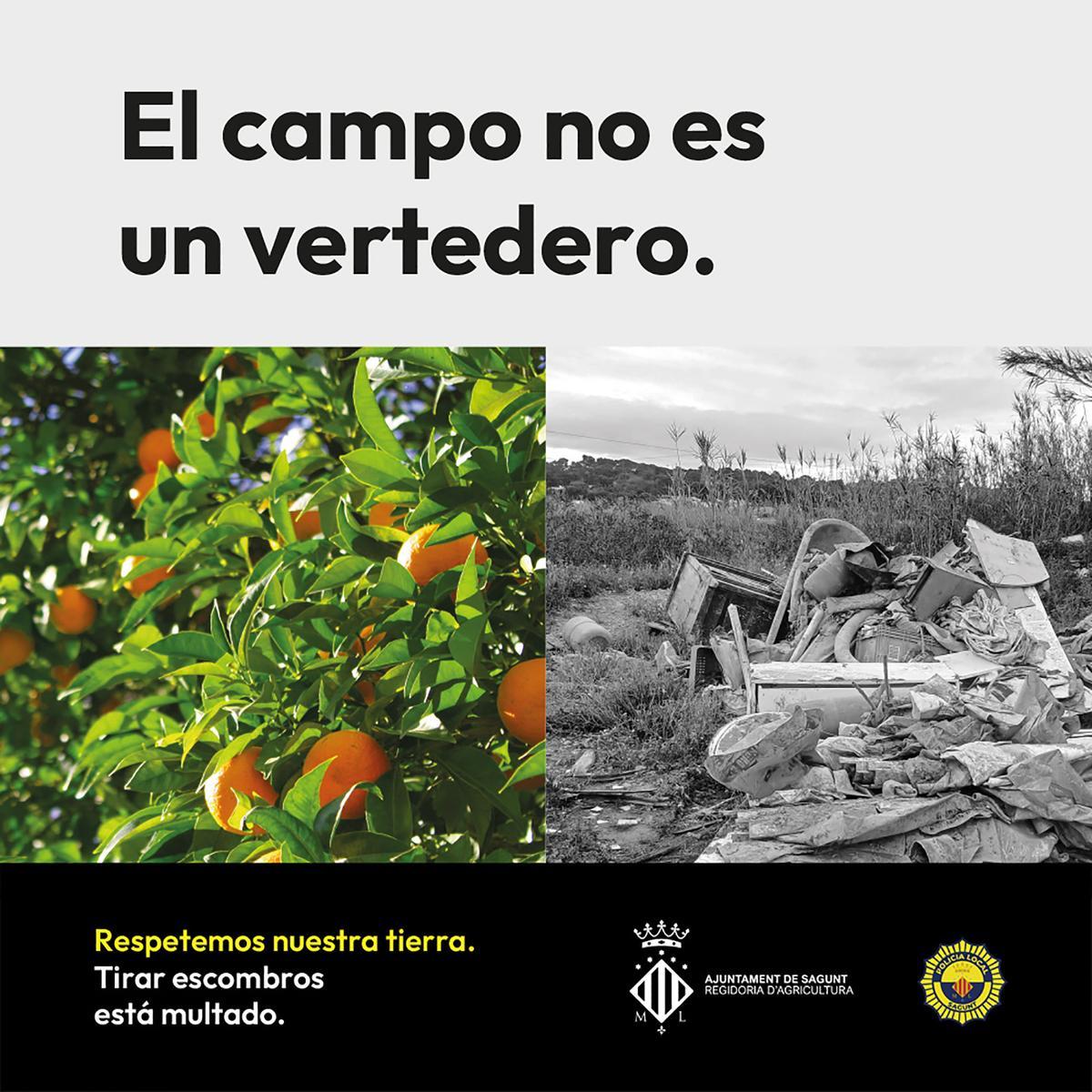 Cartel de la campaña.