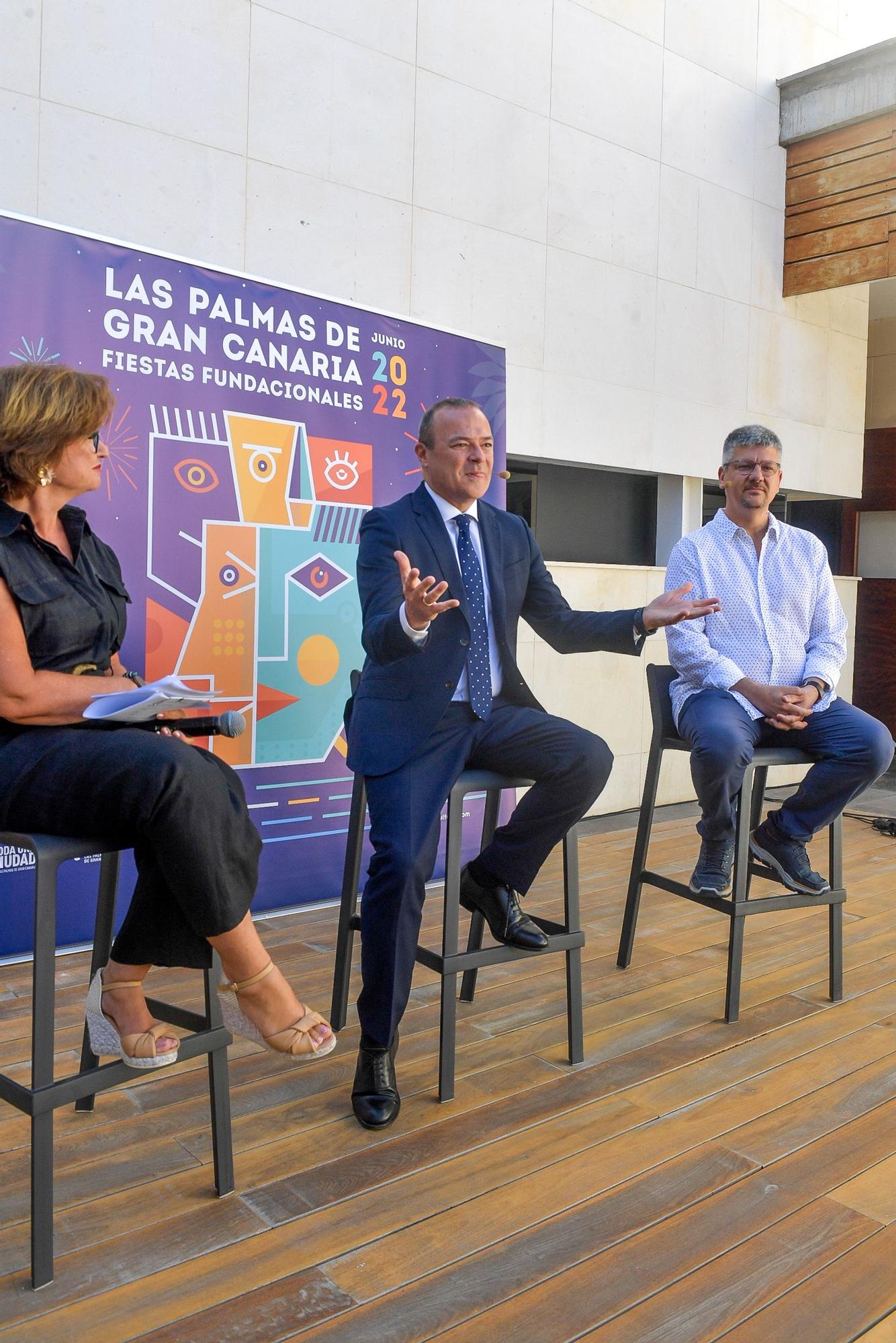 Presentación programa de las Fiestas Fundacionales de Las Palmas de Gran Canaria