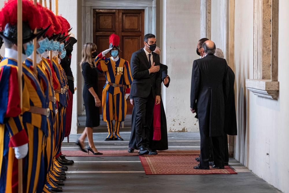 Visita de Pedro Sánchez al Vaticano