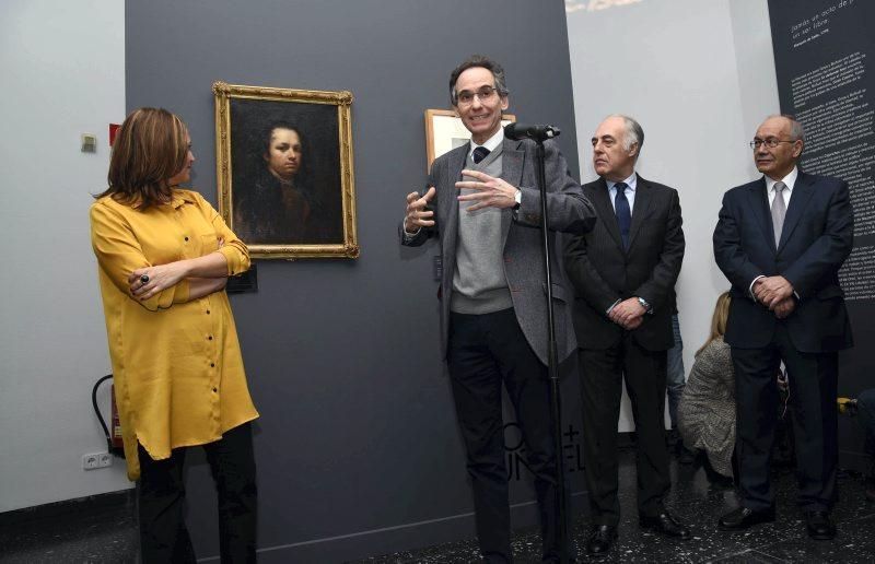 Presentación del primer autorretrato de Goya en su exposición con Buñuel en Madrid