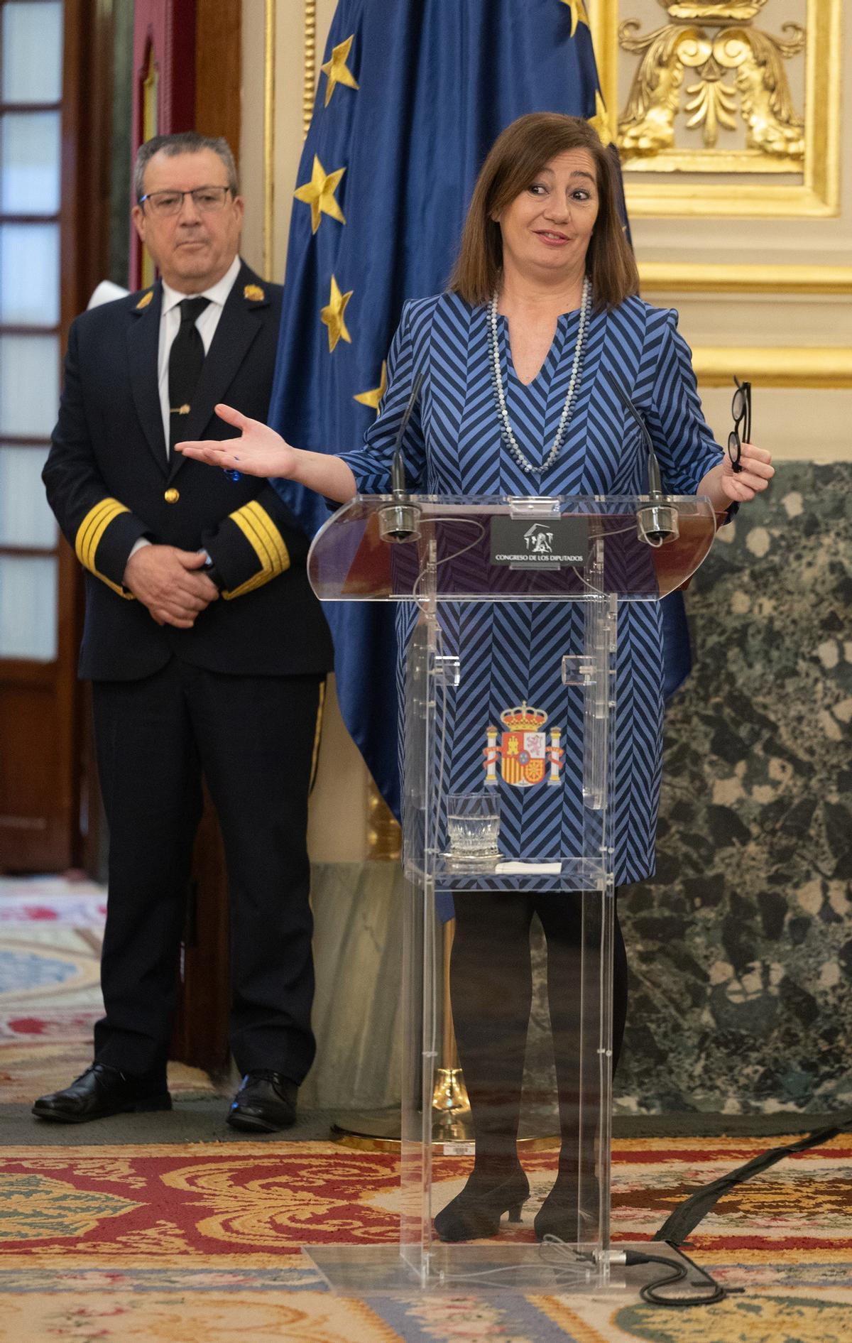La presidenta del Congreso, Francina Armengol.